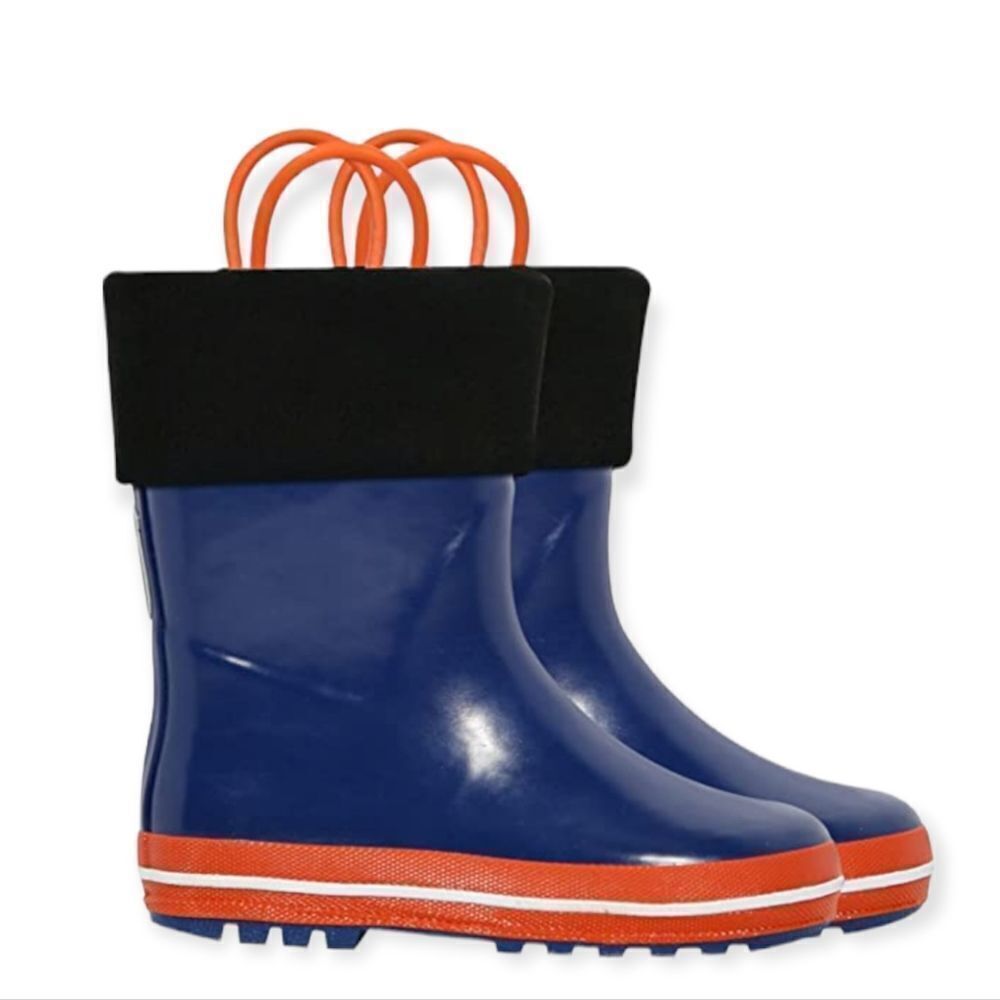 NWT NEBSDLR Kids Rain Boots for Toddlers, Lightweight Waterproof Rainboots